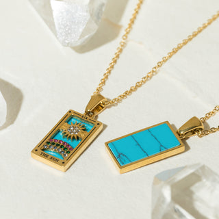 The Sun Luxury Tarot Necklace