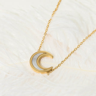 Floating Moon Necklace