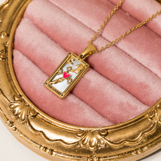 The Lovers Luxury Tarot Necklace