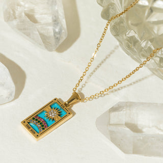 The Sun Luxury Tarot Necklace