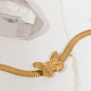 Ares Luxe Butterfly Necklace