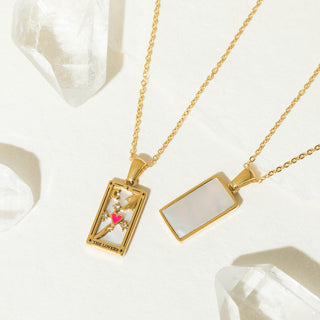 The Lovers Luxury Tarot Necklace