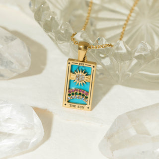 The Sun Luxury Tarot Necklace