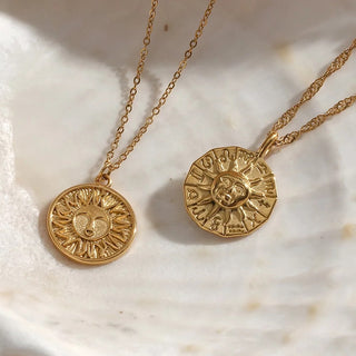 Sun Power Gold Necklace