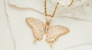 Luxury Gold Butterfly Necklace