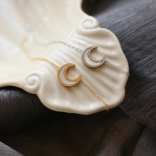 Floating Moon Necklace