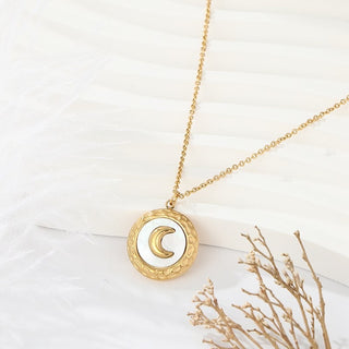 Dream Away Gold Moon Necklace