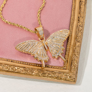 Luxury Gold Butterfly Necklace