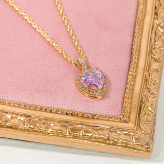 Athrodite Pink Heart Necklace